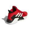 Adidas Court Vision 2 Round Toe Lace-Up Breathable Low-Top Basketball Shoes Men Sneakers Red FY0136