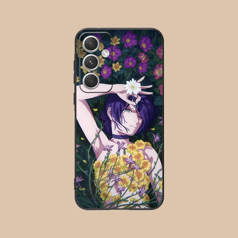 Chainsaw Anime Man Mobile Phone Case for Samsung Galaxy S25 S24 S23 S22 S21 S20 Note20 Plus FE Ultra Colour Protective Cover