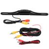 8 IR LED Aluminum Car License Plate Rear View Night Vision Reverse Parking Camera Waterproof