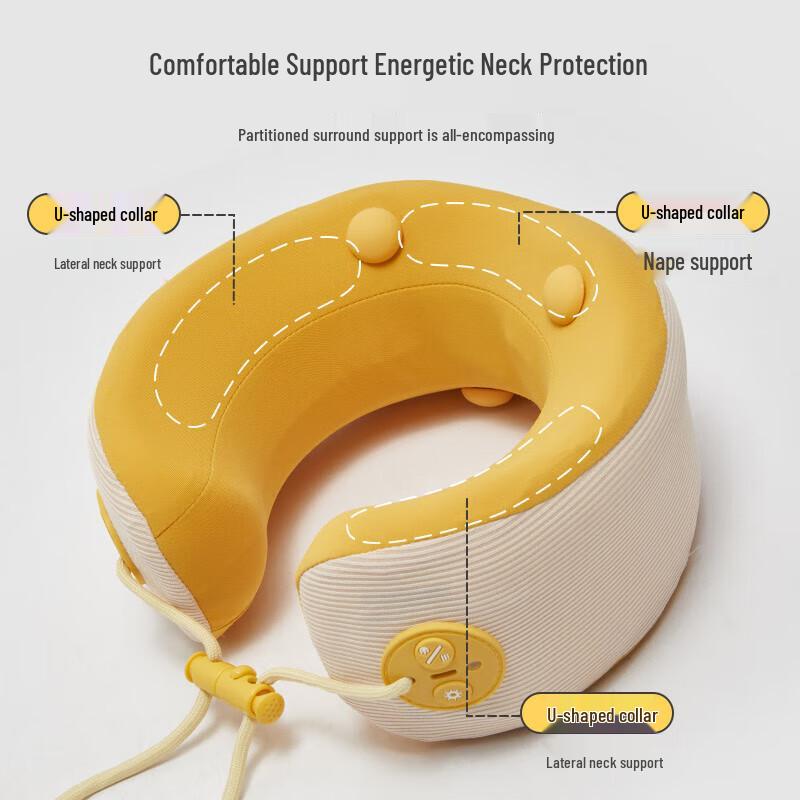 U-Shaped Neck Massage Pillow