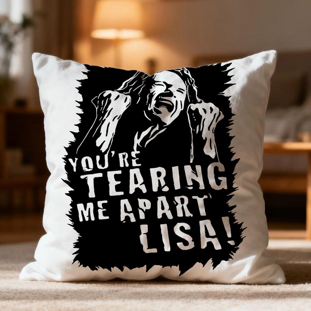Hot T-TThe Room Cushion Cover Soft Washable Pillow Case Multi-Scene for Couch Bed Travel Office Use
