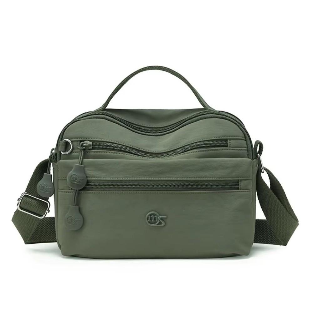 New Long Strap Shoulder Bag Large Capacity Multi-Layer Messenger Bag Waterproof Durable Women's Handbag Work