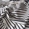 Korean Style High Waist Striped Women's Summer Sports Shorts - Casual Loose Wide Leg Mid-Length Hot Pants