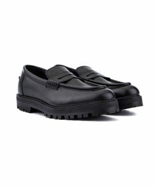 Miamiproject 0691 Calleocho Penny Loafers Vantablack