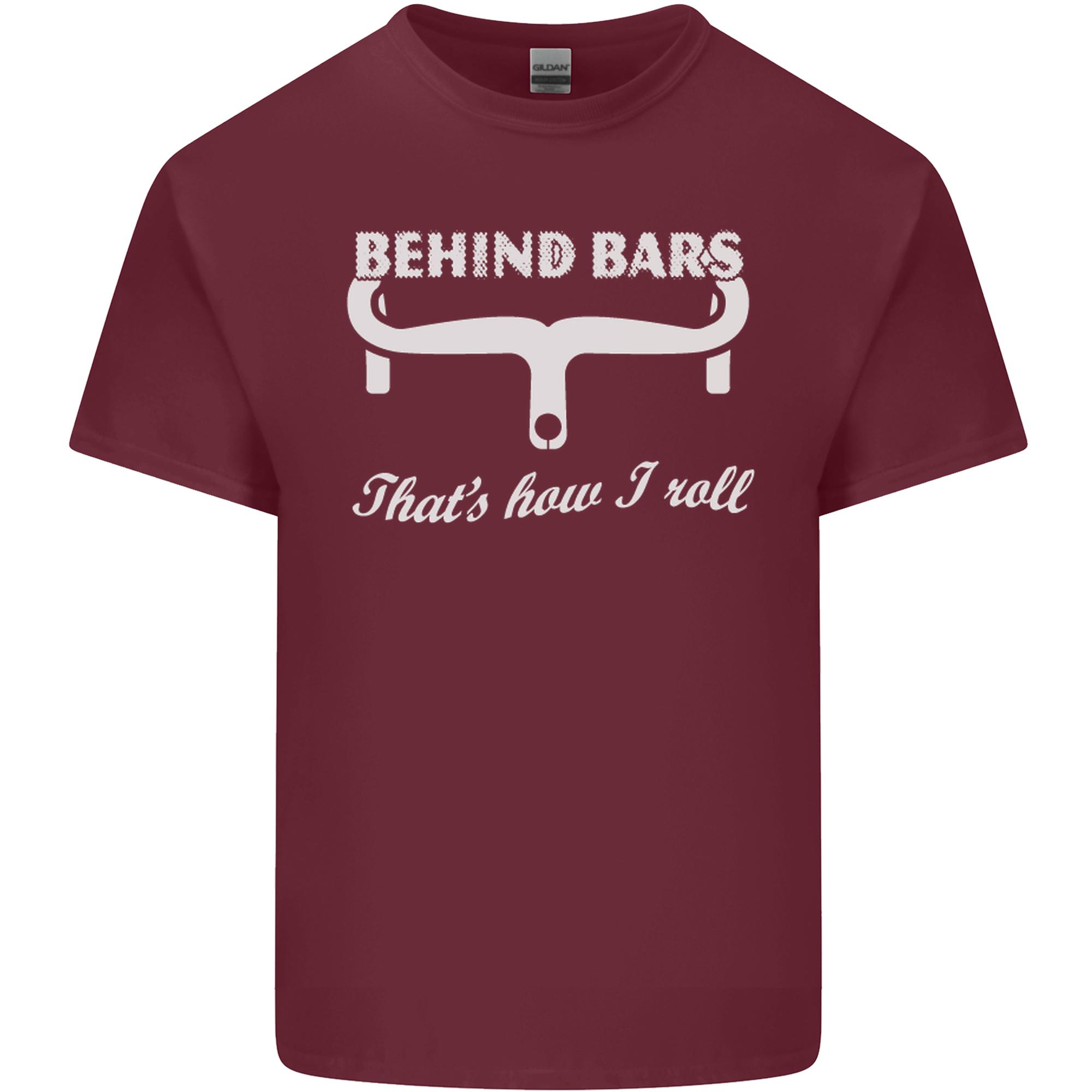 Behind Bars Thats How I Roll Cycling Bike Unisexs Light Cotton TShirt S
