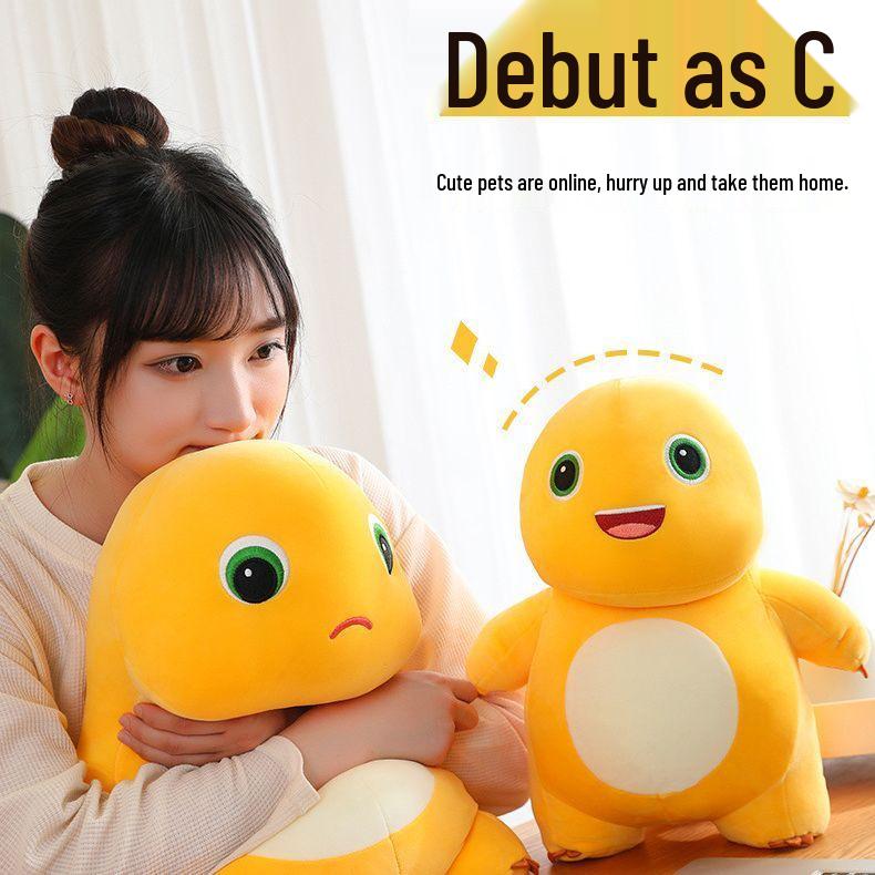 Large Cute Dinosaur Plush Toy - Milk Dragon Stuffed Animal for Kids' Birthday Gift