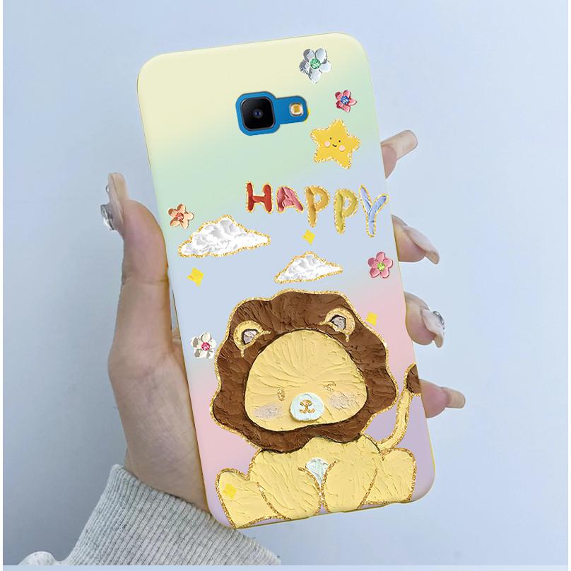 For Samsung J4 Core J410 Case Soft TPU Silicone Cover Cute Astronaut Panda Phone Case For SM-J410D SM-J410F SM-J410G Coque Funda