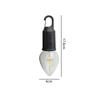 Outdoor USB Rechargeable LED Lamp Bulbs High Brightness Emergency Light Hook Up Camping Fishing Portable Lantern Night Lights