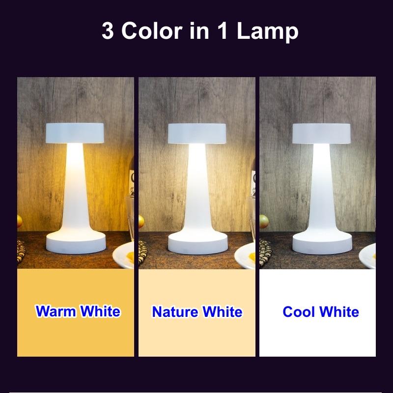 Led Lamp USB Rechargeable Touch Switch Stuiable for Wine Bottle Table Decor Night Light Hotel Room Atmosphere Desk Lamp