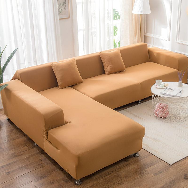 Stretch Sofa Cover Slipcovers Elastic All-inclusive Couch Case for Different Shape Sofa Loveseat Chair L-Style Sofa Case