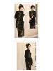 2024 Black Summer Cheongsam Set: Retro Shanghai Sleeveless Style