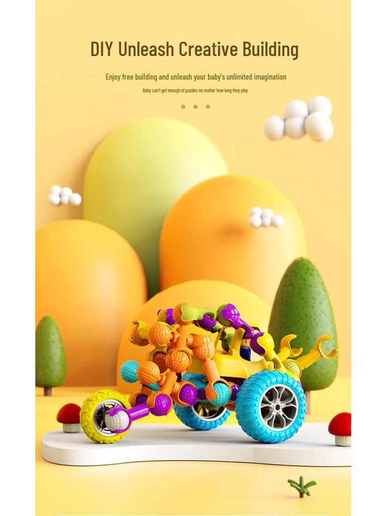 Multifunctional Children's Creative Building Blocks Toy Set
