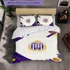 Biancheria da Letto a Tema FC Anderlecht Set 3 Pezzi Copripiumino Biancheria da Letto Decorativa Per Stanza Adolescenti Decorazione Casa