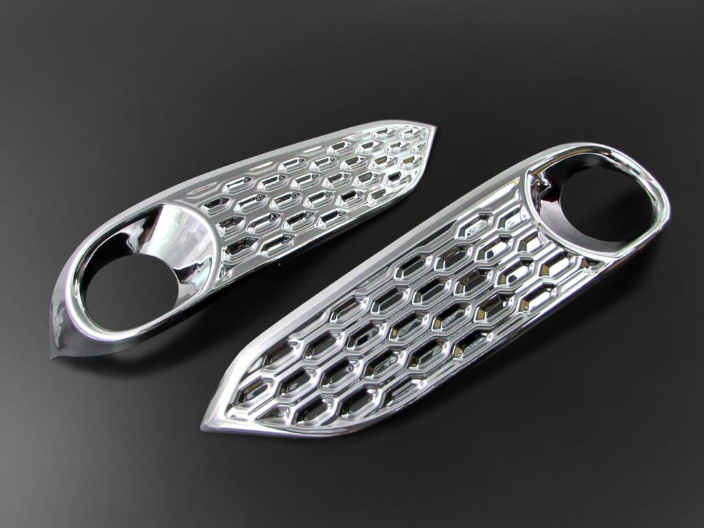 BRIGHTZ Chrome Reflector Panel for Juke and NF15 Part E-Type F15, YF15, (Late Model) [REF-RIN-082] (15 Juke, Number 24945)