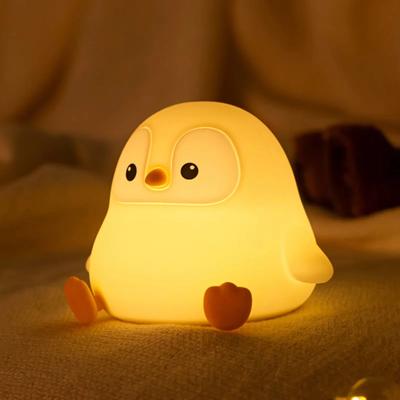 Neuartige Pinguin-Kinderzimmer-Nachtlampe Für Kinderzimmer Wiederaufladbare Schlafnachtlampe Für Stillende Kleinkinder Dekoration