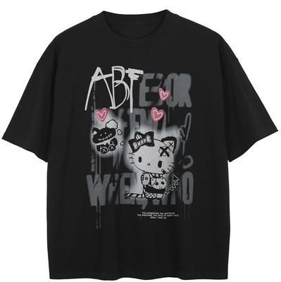 Streetwear Zábavné Grafické Tričko Bavlnené Tričko Unisex Topánky Tričká Letné Krátke Rukávy Tričko