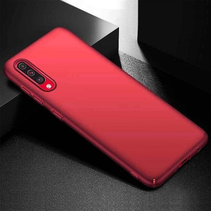 Coque de Protection - PROSHOP - Samsung Galaxy A70 - Souple - Anti-Choc - Rouge
