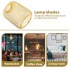 Iron Wire Lampshade Hollow Out Light Shade Decorative Lamp Cover Vintage Light Fixture for Bedroom Living Room Modern Lamp Shade