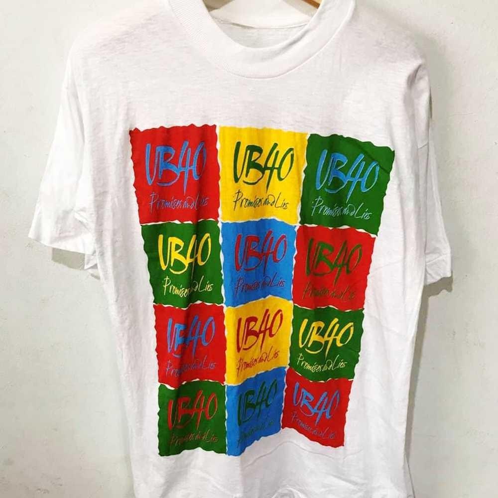 VIntage UB40 band Cotton WHite Shirt Unisex Concert S to 5XL Free Shipping TR274