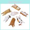 Corgi Pvc Kitten Animal Sculptures Model For Home Decor And Display Collectors
