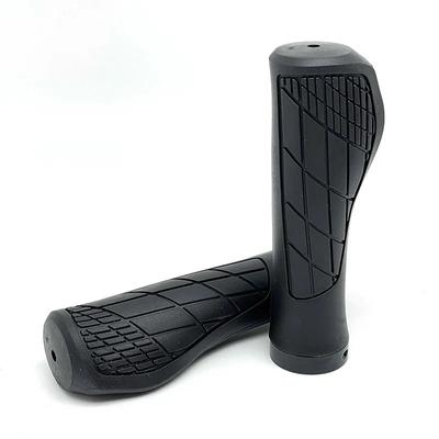 MTB Fahrradgriffe Stoßfeste Fahrradlenkerabdeckung Rutschfeste, abschließbare Griffe Ergonomische Fahrradgriffe aus Gummi mit Kugelgriff