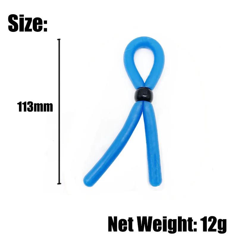 Ultra Soft Cock Ring Delay Ejaculation Adjustable Penis Ring Rope Male Lasting Erection Cockring Sex Toys For Man Adult