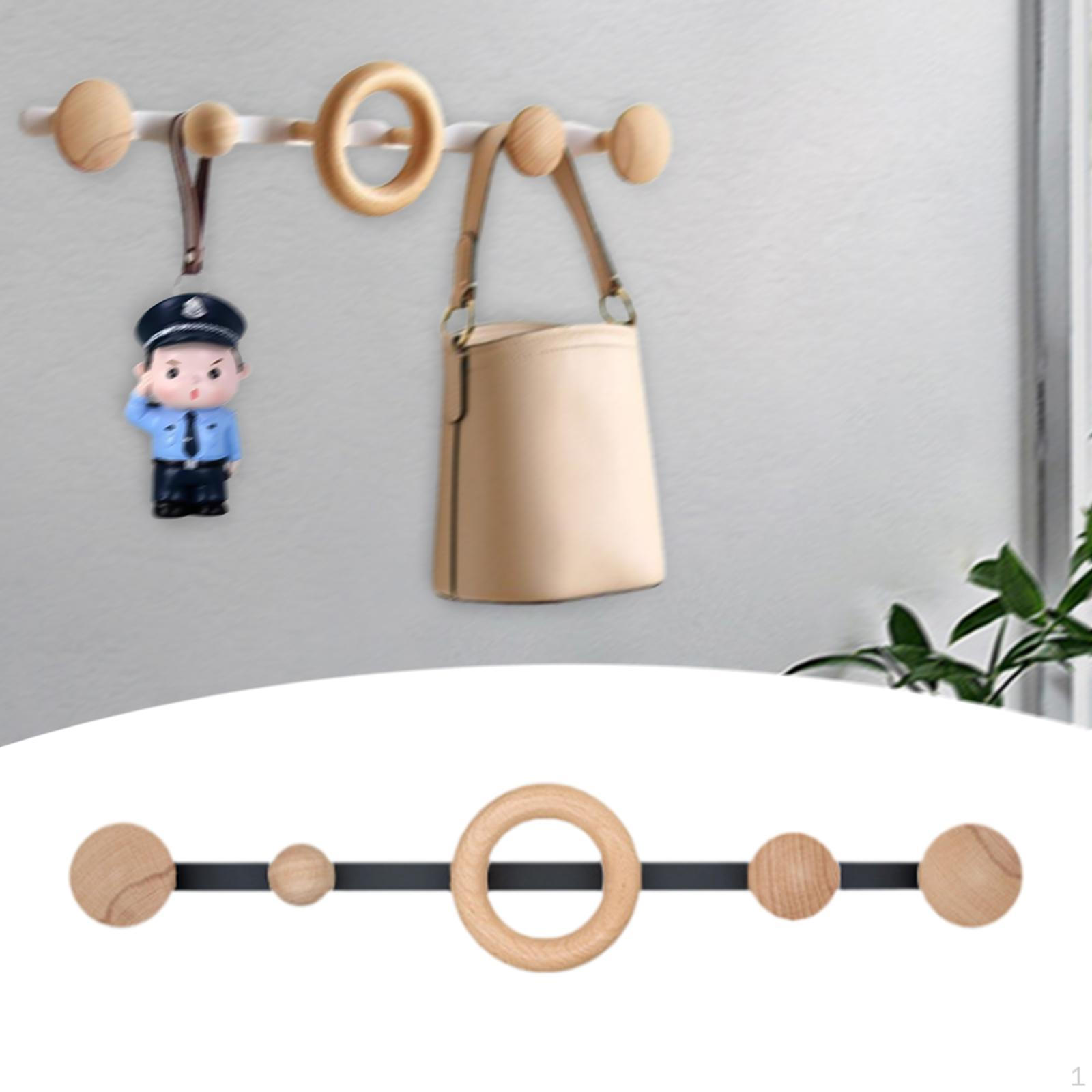 

Органайзер для вешалок с настенными крючками для использования в прихожей офиса чёрный