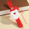 12-96PCS Christmas Cartoon Slap Bracelet Cute Party Toy Wristband Gift for Kids Girls Boys Holiday Decoration Accessories