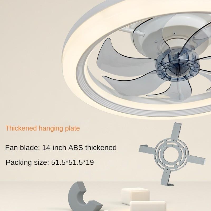 50cm * 13cm Three Color Dimming Household LED Fan Light Bedroom Intelligent Remote Control Ceiling Fan Lamp Electric Ceiling Fan With Light