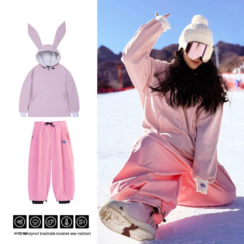 Ice Degree Zateplená voděodolná dvoudílná lyžařská souprava pro outdoor: Větruodolný, Teplý, Unisex