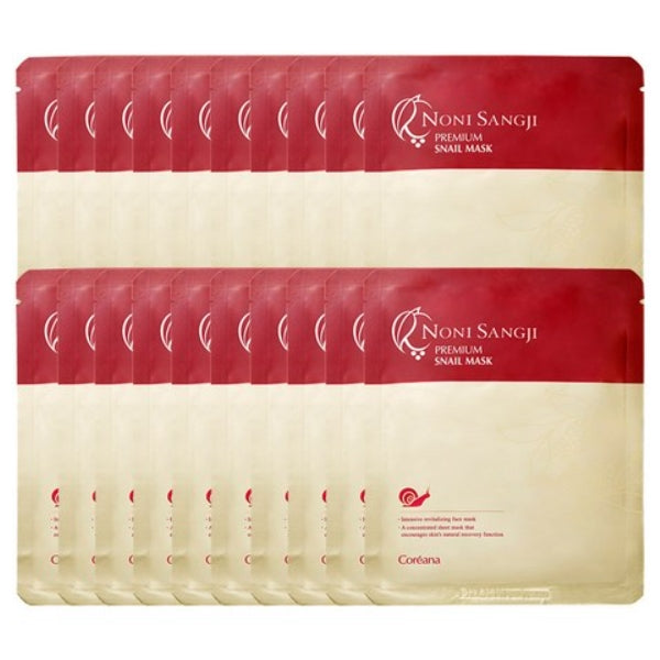 Coreana Noni Sangji Premium Snail Mask Pack 21ml*10ea/20ea