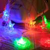 LED String Lights Ramadan Eid Decorations Star Moon Castle Theme Indoor Outdoor Festival Lighting