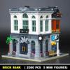 IN STOCK Street Views Architecture Brick Bank Model Building Blocks Toy Compatible 10251 Educational Birthday Festival Boy Gifts