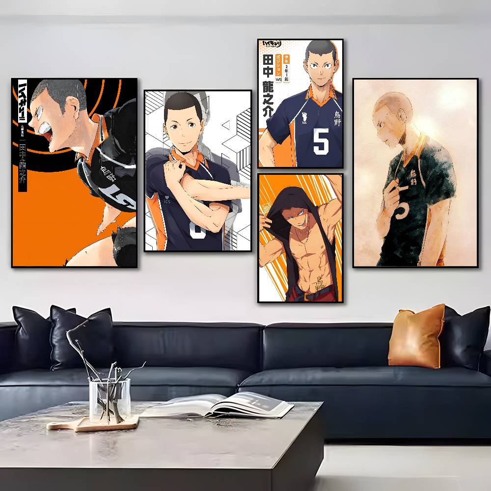 Anime Tanaka Ryunosuke Poster Sticker Print Waterproof Wall Art For Living Room Bedroom Home Decor