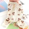 Pet cat dog clothes four-legged clothes anti-hair loss small dog spring and summer thin vest