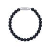 Hyeres-lor H Edition (W) Ball Black Onyx Bead Bracelet HL6B46630WB