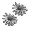 2Pcs Spiral Loop Hair Tie Fluffy Ball Head Hair Rope Pure Color Strong Phone Cord No Breakage Hair Accessories