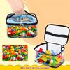 Transparent Pvc Mesh Zipper Toy Storage Bag Large Capacity Puzzle And Block Organizer Toy And Building Block Storage