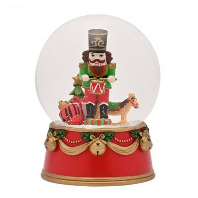 Musical Nutcracker Snow Globe