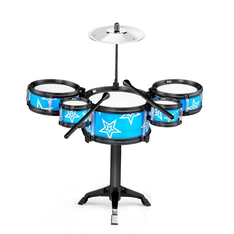Kids' Jazz Drum Set - Beginner Percussion Instrument Toy