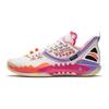 Frenzy 5 V2 Cushioning Slip Resistant Low Top Basketball Shoes Men's Pink Purple Sneakers 112411106-4