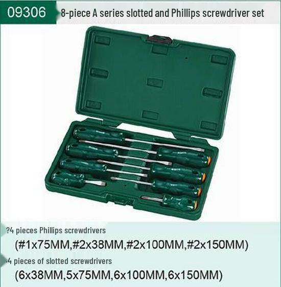 Набор отверток SATA T Series: Плоская, Крестовая, Цветок - Модели 09305, 09306, 09309