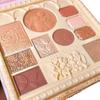 Palette Viso All-in-One con Angeli in Rilievo: Ombretto, Blush e Illuminante