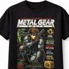 Metal Gear Solid Snake Taktisches Spionage-T-Shirt Retro Unisex-T-Shirt