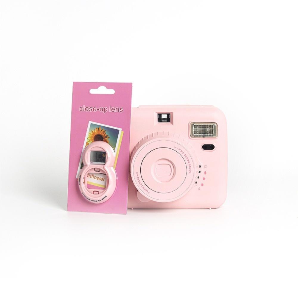 

Кільце-фільтр для селфі з PP матеріалу, допоміжний об єктивний аксесуар для об єктивів Instax Mini7+/7S/7C/8/9/popoto рожевий