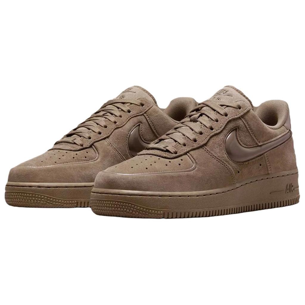 Nye Nike Air Force 1 Low top Skateboard Sko Dame Brun HV4406-200