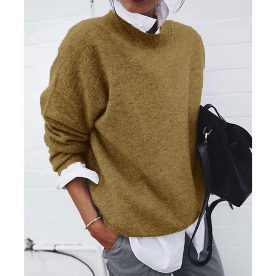 

Жіноча осінь-зима сорочка з коміром з довгим рукавом підроблений светр із двох частин жіночий плюс розмір XL жовтий