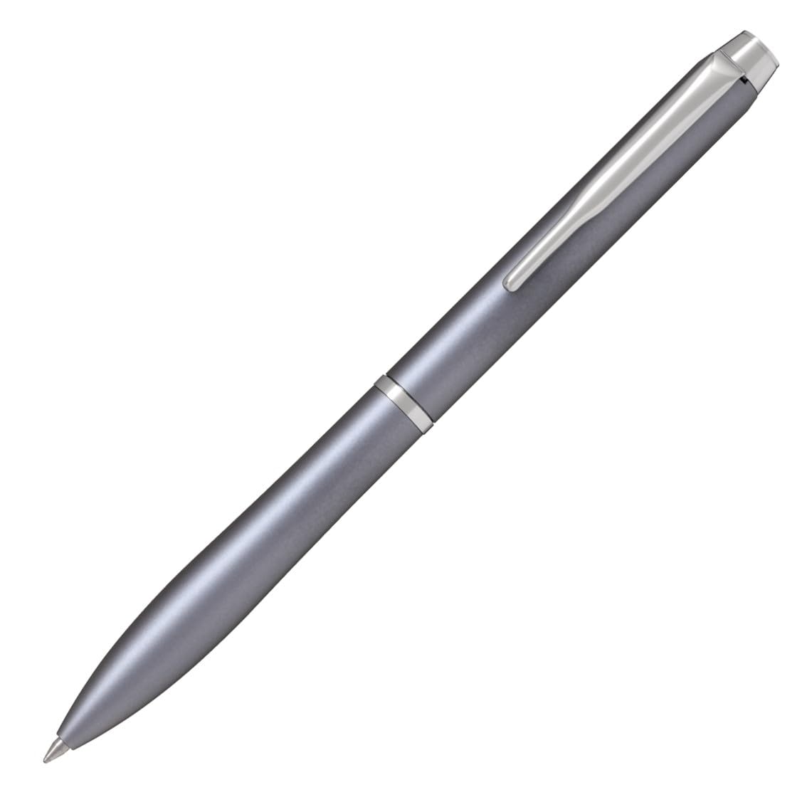 PILOT Etahlink Ballpoint Silver Gray Black BEL17SGY 0.7mm Pen, Clip, Barrel, Ink,