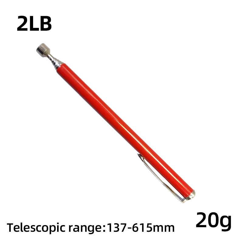 WD Retractable Magnetic Pick-Up Tool with Light and Inspection Mirror