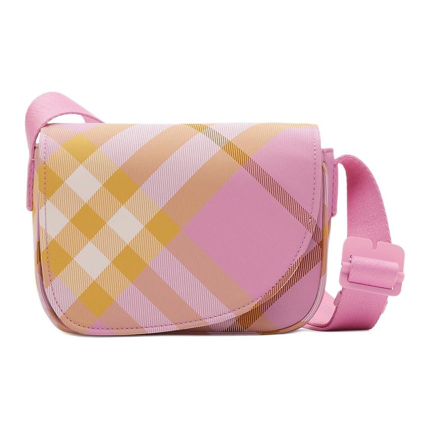 

Burberry Adjustable Mesh Shoulder Strap Nylon Crossbody Bag Kids bags Carnation-Pink 80909961 Basic Set (Bag+Dust Bag)